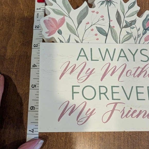 Floral Art Print - Always My Mother Forever My Friend - Picture 3 of 4